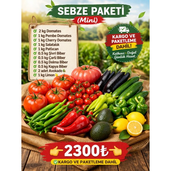 SEBZE PAKETİ MİNİ