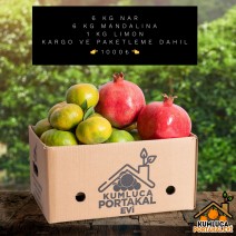 6 KG NAR - 6 KG MANDALİNA 1 KG LİMON 