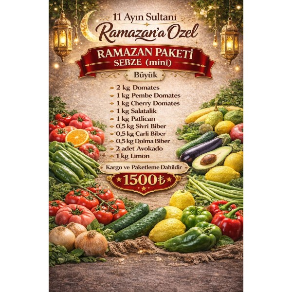 RAMAZAN PAKETİ SEBZE MİNİ
