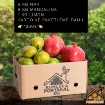 6 KG NAR - 6 KG MANDALİNA 1 KG LİMON 