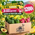 Tropikal Meyve Paketi – Avokado ve Ejder Meyvesi